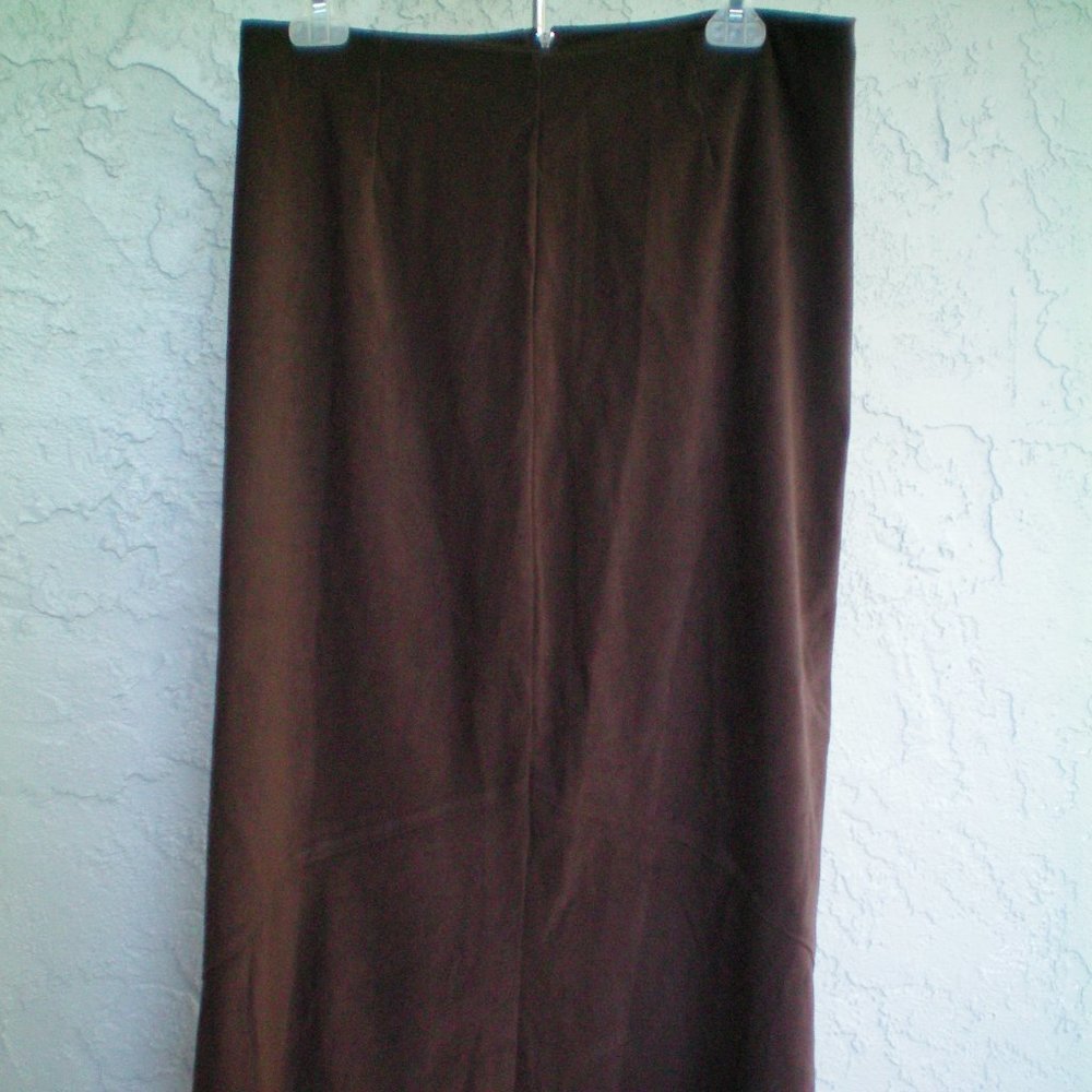 White Stag Stretch Suede Look Skirt Western Sz 10